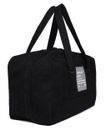 REPLAY Cotton Canvas Duffle Bag Black