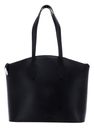 Calvin Klein Lock Domed Shopper Black Calvin Klein Lock Domed Shopper Black