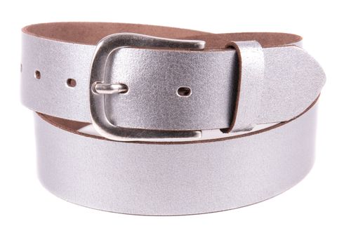 Tamaris Leather Belt W105 Silver