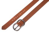 Tamaris Leather Belt W90 Cognac