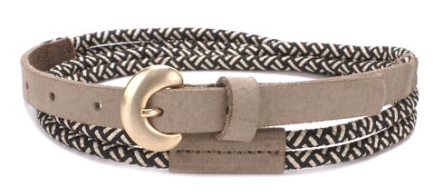 Tamaris Leather Belt W90 Black-White