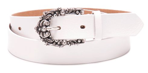 Tamaris Leather Belt W80 White