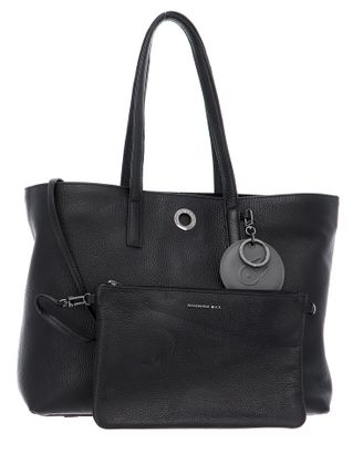 MANDARINA DUCK Mellow Leather Shopper Nero