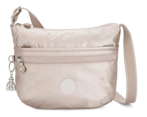 kipling Basic Plus Eyes Wide Open Arto S Small Crossbody Metallic Glow