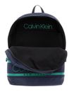 Calvin Klein Striped Logo Round Backpack CK Navy Calvin Klein Striped Logo Round Backpack CK Navy