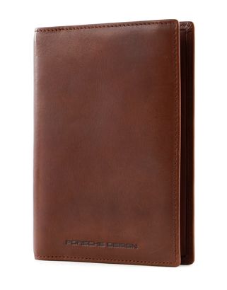 PORSCHE DESIGN Urban Courier Passport Holder Cognac