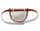 Desigual Akela Nylon Belt Bag Plateado Desigual Akela Nylon Belt Bag Plateado