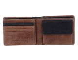 bruno banani Oslo Wallet Quer Brown / Black