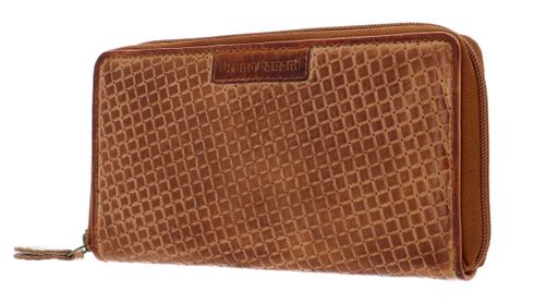 bruno banani Wichita Zip Around Wallet Cognac