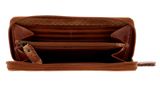 bruno banani Wichita Zip Around Wallet Cognac