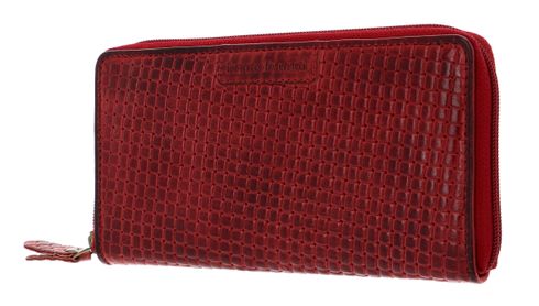 bruno banani Wichita Zip Around Wallet Red