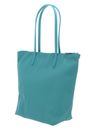 LACOSTE L.12.12 Concept Vertical Shopping Bag Green Blue Slate