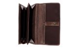 bruno banani Wichita Wallet With Flap Quer Brown bruno banani Wichita Wallet With Flap Quer Brown