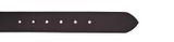 Vanzetti Classics 40mm Full Leather Belt W115 Dark Brown - shortenable