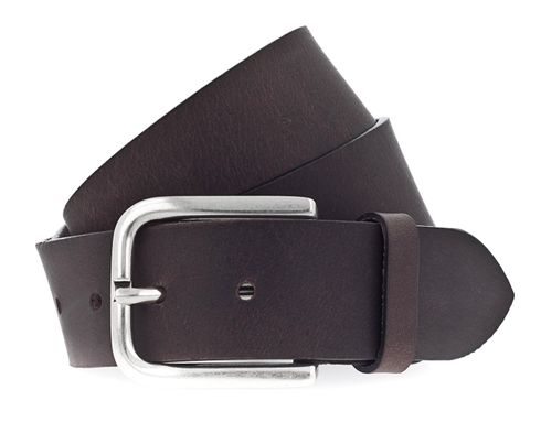 Vanzetti Classics 40mm Full Leather Belt W85 Dark Brown - kürzbar