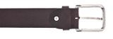 Vanzetti Classics 40mm Full Leather Belt W85 Dark Brown - shortenable
