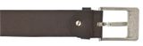 Vanzetti Denim Love 45mm Full Leather Belt W105 Dark Brown - shortenable