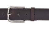 Vanzetti Classics 40mm Full Leather Belt W95 Dark Brown - shortenable