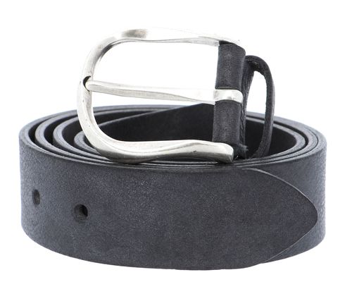 Vanzetti Genuine Beauty 35mm Full Leather Belt W85 Black