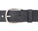 Vanzetti Genuine Beauty 35mm Full Leather Belt W95 Black