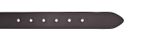Vanzetti Classics 35mm Full Leather Belt W100 Steel Grey