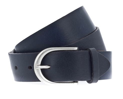 Vanzetti Classics 35mm Full Leather Belt W100 Marine