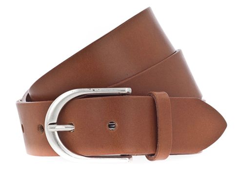 Vanzetti Classics 35mm Full Leather Belt W110 Cognac