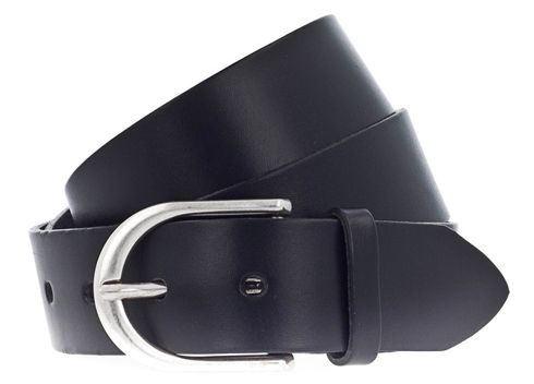 Vanzetti Classics 35mm Full Leather Belt W110 Black