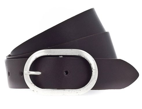 Vanzetti Classics 30mm Leather Belt W80 Dark Brown