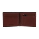 PIQUADRO Black Square Wallet Cuoio Tabacco