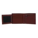 PIQUADRO Black Square Wallet Cuoio Tabacco