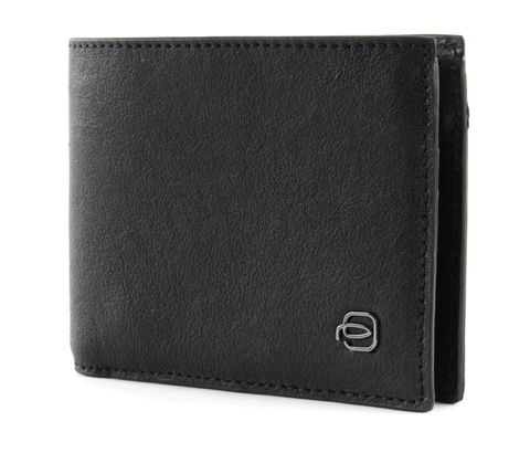 PIQUADRO Black Square Slim Men´s Wallet Nero