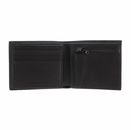 PIQUADRO Black Square Wallet Testa Di Moro