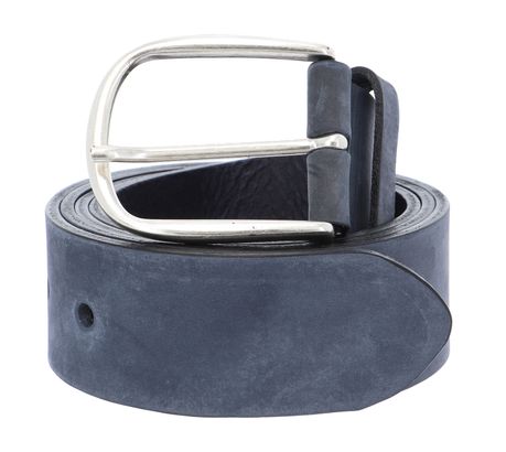 Vanzetti Denim Love 40mm Full Leather Belt W110 Marine