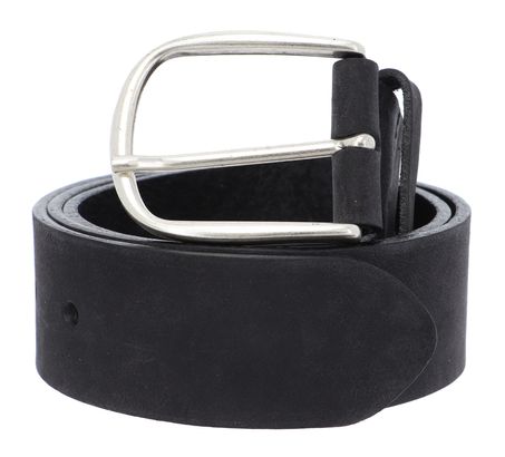 Vanzetti Denim Love 40mm Full Leather Belt W80 Black