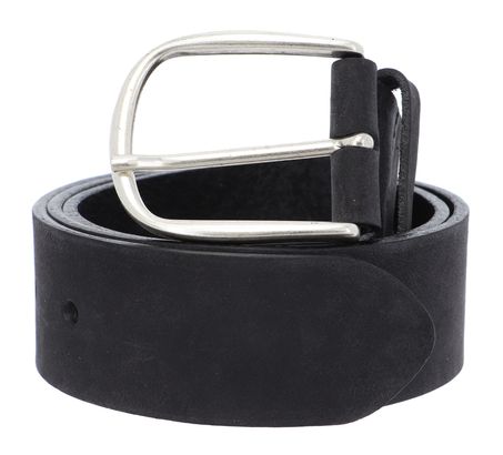 Vanzetti Denim Love 40mm Full Leather Belt W90 Black