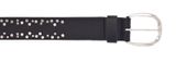 Vanzetti Denim Love 30mm Full Leather Belt W100 Black