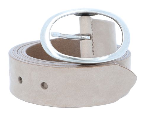 Vanzetti Classics 35mm Full Leather Belt W75 Beige