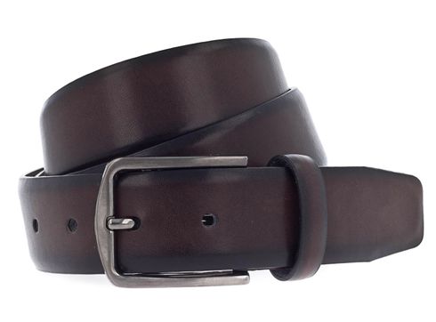 Vanzetti Classics 35mm Cambered Belt W120 Dark Brown - kürzbar