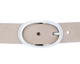 Vanzetti Classics 35mm Full Leather Belt W110 Beige