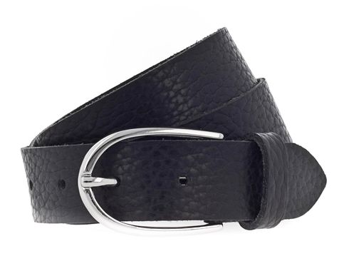 Vanzetti Glitter Radiance 30mm Metallic Belt W105 Black Metallic