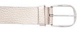 Vanzetti Glitter Radiance 40mm Metallic Belt W85 Platinumgold Metallic