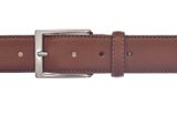 Vanzetti Dresscode: Business 35mm Cambered Full Leather Belt W100 Cognac - kürzbar Vanzetti Dresscode: Business 35mm Cambered Full Leather Belt W100 Cognac - kürzbar