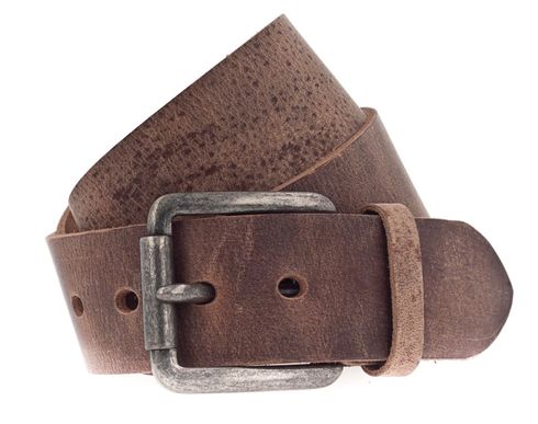 Vanzetti Denim Love 45mm Leather Belt W110 Light Brown - shortenable