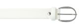 Vanzetti Classics 30mm Cambered Leather Belt W105 White