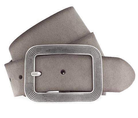 Vanzetti Classics 40mm Suede Belt W95 Taupe
