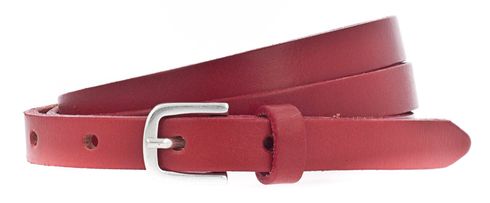 Vanzetti Neon Booster 15mm Full Leather Belt W100 Red