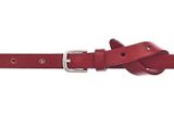Vanzetti Neon Booster 15mm Full Leather Belt W105 Red