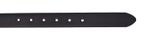 Vanzetti Classics 30mm Cambered Leather Belt W85 Black