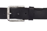 Vanzetti Denim Love 40mm Full Leather Belt W110 Black - kürzbar